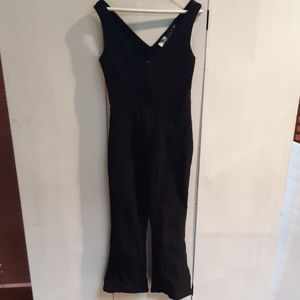 Women stretch ski jumper